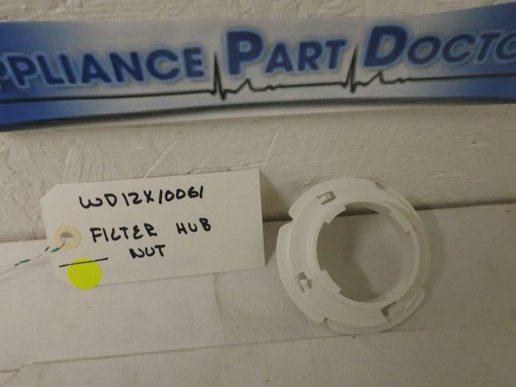 GENERAL ELECTRIC HOTPOINT DISHWASHER WD12X10061 FILTER HUB NUT USED GENERAL ELECTRIC HOTPOINT DISHWASHER WD12X10061 FILTER HUB NUT USED